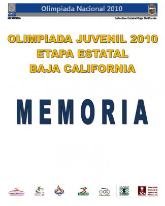 Memoria Etapa Estatal De Ajedrez Olimpiada Nacional 2010